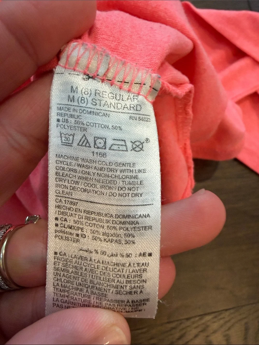 Old Navy coral pink